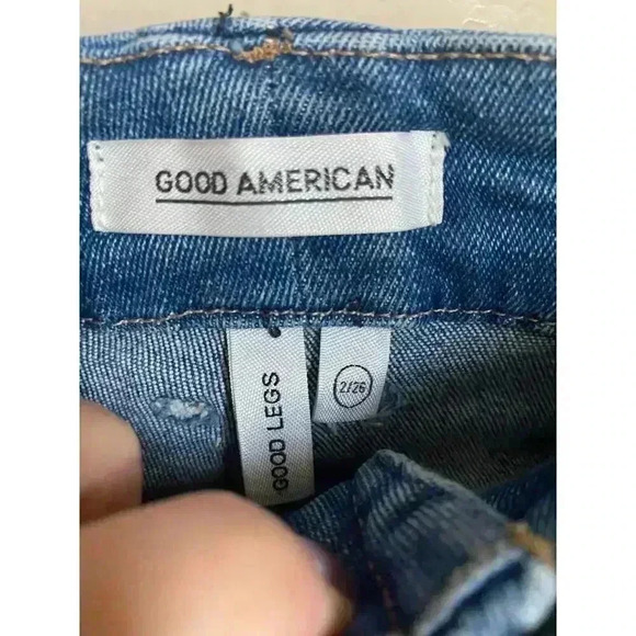 Good American Good Legs Jeans Blue Size 2 - Picture 10 of 15